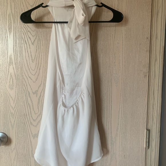 Eva Mendes white halter top - Picture 2 of 2